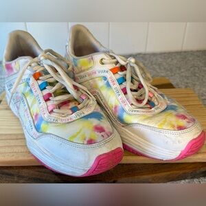US Polo Assn. | Women’s USPA Multicolor Tie Dye Athletic Sneakers, Size 8.5M
